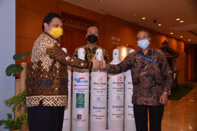Indonesia Kembali Kirim Bantuan 2.000 Tabung Gas Oksigen Ke India