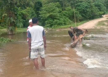 Antisipasi Terjadinya Longsor, BPBD Kota Ternate Tinjau Lokasi
