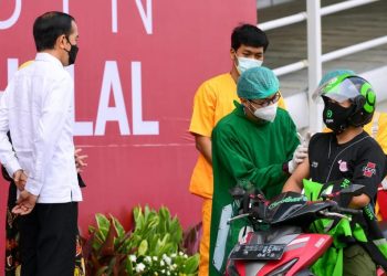 Presiden Jokowi Minta Percepatan Vaksinasi Massal di Berbagai Wilayah