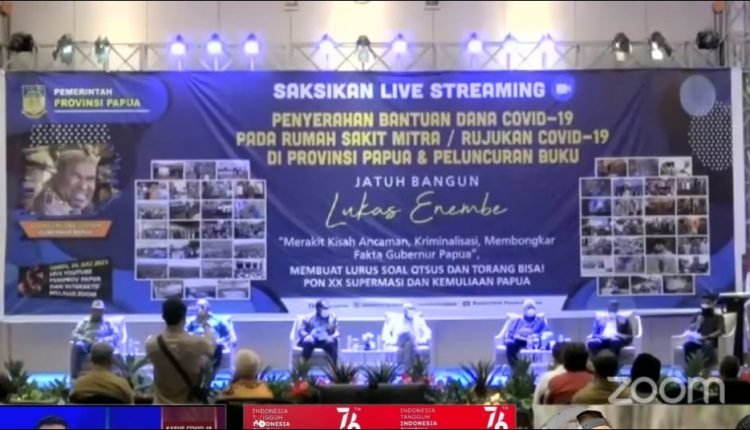 Gubernur Lukas Enembe Luncurkan Tiga Buku Terkait Papua 1 Gubernur Lukas Enembe Luncurkan Tiga Buku Terkait Papua