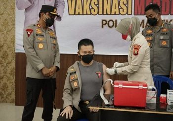 Sebanyak 14 Nakes di Maluku Utara Sudah Divaksin Booster Moderna