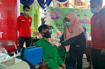 BIN Genjot Vaksinasi COVID-19 Massal Bagi Pelajar Berusia 12 Tahun Ke Atas di Maluku Utara