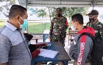 Satgas Covid Malteng Perketat Pemeriksaan Penumpang Di Pelabuhan Antar Pulau