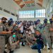 Kepulangan Julius Lumoly Disambut Meriah Anggota Satpol-PP Kota Ambon