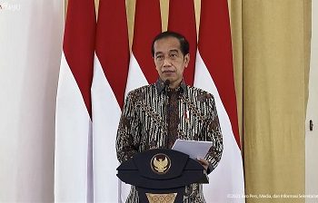 Presiden Jokowi Resmikan Pembukaan Apkasi Otonomi Expo 2021