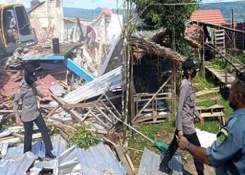 268 Personil TNI POLRI Amankan Eksekusi Lahan Gunung Malintan