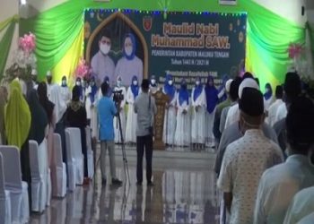 Pemda Maluku Tengah Gelar Perayaan Maulid Nabi 1443 H
