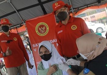BIN Malut Gencar Lakukan Serbuan Vaksinasi COVID-19 di Ternate