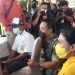 Kunker Di Ambon, Panglima Tinjau Selebrasi Vaksinasi di Lapangan Merdeka