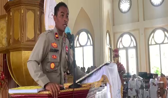 Kapolsek Pulau Haruku Silaturahmi Bersama Masyarakat Hulaliu 1 Kapolsek Pulau Haruku