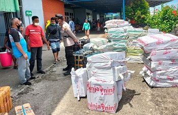 Polsek KPYS Gagalkan Pengiriman 5,1 Ton Minyak Goreng Ke Bau – Bau