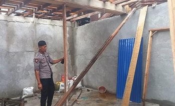 Niat Mulia: Bribka Samsul Bangun Mushollah Cegah Aksi Kriminal