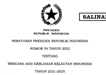 Presiden Jokowi Terbitkan Perpres Rencana Aksi Kebijakan Kelautan Indonesia Tahun 2021-2025
