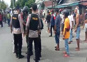Bentrok Antar emuda di Langgur Satu Warga Terluka