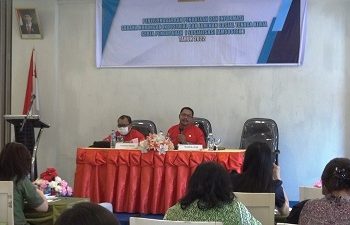Disnaker Gelar Sosialisasi Jamsostek,UMK dan Perjanjian Kerjasama Bagi Perusahaan