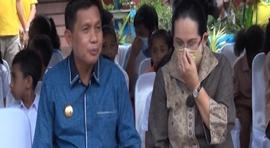 Penjabat Walikota Canangkan Bulan Imunisasi Anak Nasional (BIAN) di Kota Ambon 1 Bulan Imunisasi Anak Nasional