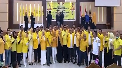 DPD II Golkar Kabupaten Buru Target Menang di Pemilu 2024