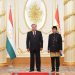Dubes Fadjroel Rachman Serahkan Surat Kepercayaan  Kepada Presiden Republik Tajikistan
