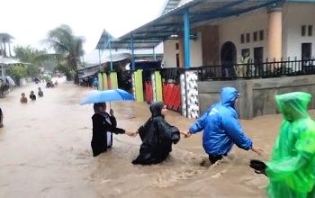 Banjir Kepung Kota Masohi, Ratusan Rumah dan Pasar Terendam