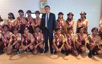 Penjabat Walikota Ambon Lepas Kontingen Pramuka Menuju Jamnas XI