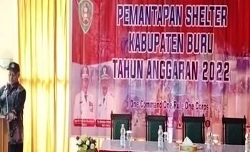 Dinsos Gelar Pemantapan Shelter Tagana Kabupaten Buru