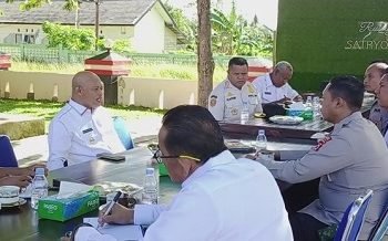 Penjabat Bupati Buru Djalaludin Salampessy Silaturahmi Kunjungi Kapolres Pulau Buru