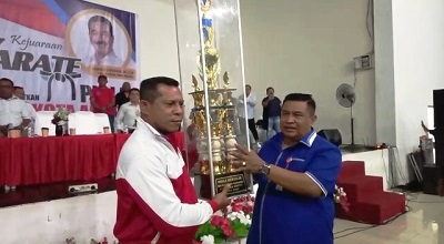 Perguruan Gabdika Boyong Piala Bergilir Walikota  Ambon