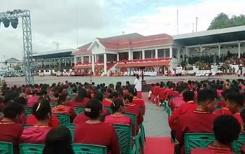 Ribuan Umat Hadiri Misa Konselebrasi Pembukaan Pesparani Katolik Ke-IV di  Kota Tual