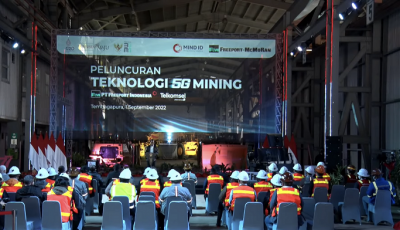 Pertama di Asia Tenggara, Presiden Jokowi Luncurkan 5G Mining 1 Pertama di Asia Tenggara, Presiden Jokowi Luncurkan 5G Mining