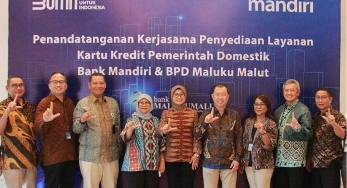 Bank Mandiri Kerja Sama dengan BPD Maluku Malut Terbitkan KKP Domestik