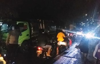 Kecelakaan Maut di Tanjakan Farmasi Satu Warga Tewas Terseret Truk Tangki Air