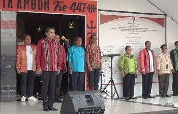Pimpin Upacara HUT Sumpah Pemuda ke-94, Wattimena AJak Pemuda Bangun Kota Ambon
