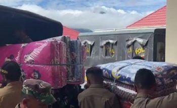 Kemensos Salurkan Bantuan Untuk Warga Korban Kerusuhan di Kabupaten Dogiyai