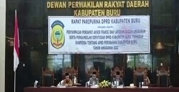 DPRD Buru Setujui Perda Perubahan APBD 2022
