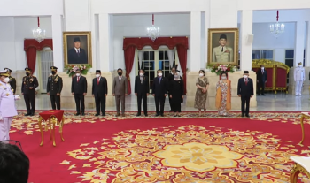 Presiden Jokowi Resmi Lantik Laksamana Yudo Margono Jadi Panglima TNI