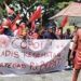 LMND Demo Minta Pemda Malteng Segara Bayar Insentif Nakes