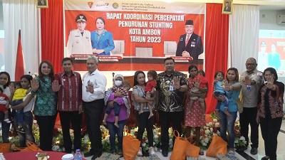 Pemkot Ambon Bergerak Dukung Percepatan Penurunan Stunting