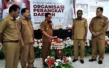 Buka Forum Gabungan OPD Pj Bupati Maluku Tengah Minta Pendidikan dan Kesehatan Lebih Diperhatikan