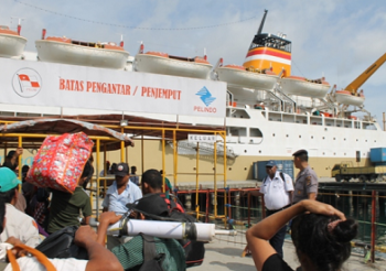 Kondisi Arus Balik Lebaran di Pelabuhan Jayapura Normal