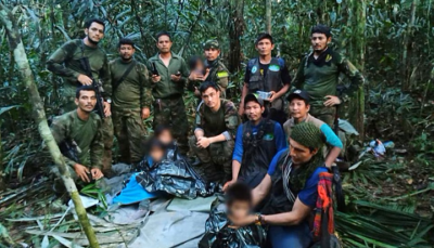 Empat Anak Kolombia Ditemukan Hidup di Hutan Beberapa Minggu Setelah Kecelakaan Pesawat 1 Empat Anak Kolombia Ditemukan Hidup di Hutan Beberapa Minggu Setelah Kecelakaan Pesawat