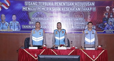Sebanyak 814 Casis Polri Dinyatakan Lulus Tahap Dua Di Polda Malut 1 Taruna
