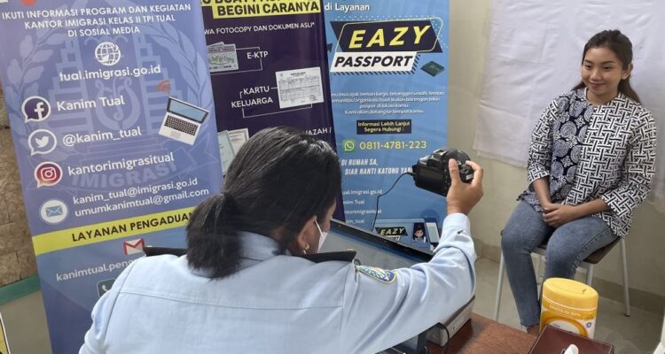 Imigrasi Tual Kembali Gelar Eazy Passport di Dobo