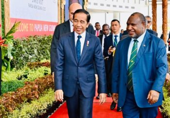 Presiden Jokowi Bertemu PM Papua Nugini James Marape e1688565966991