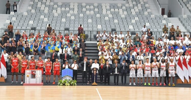 Presiden Jokowi Resmikan Indonesia Arena sebagai Venue Piala Dunia Basket 2023