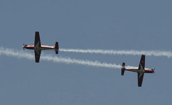Foto ilusrasi : Kecelakaan pesawat tim aerobatik "Frecce Tricolori" Angkatan Udara Italia pada hari Sabtu (16/9)