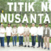 Tim dari Setjen DPR RI foto bersama OIKN di Titik Nol Nusantara