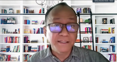 UMKM Butuh Penghubung Dengan Pasar Digital 1 Dewan Komisaris PT Telkom Indonesia Marcelino Pandin