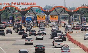 Ilustrasi, Suasana di pintu Tol Palimanan