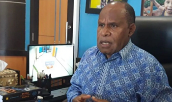 Keluarga almarhum mantan Gubernur Papua Lukas Enembe, Yunus Wonda