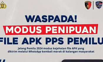 Aplikasi penipuan PPS Pemilu 2024